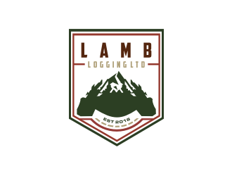 Lamb Logging Ltd. logo design by bricton