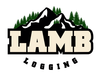 Lamb Logging Ltd. logo design by ArniArts