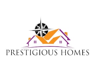 Prestigious Homes logo design by fawadyk