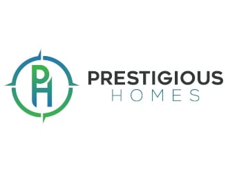Prestigious Homes logo design by fawadyk
