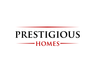 Prestigious Homes logo design by Girly