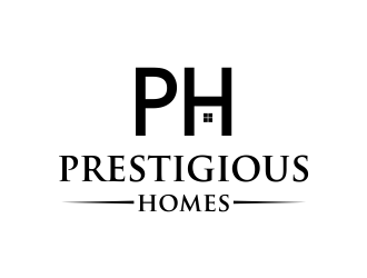 Prestigious Homes logo design by Girly