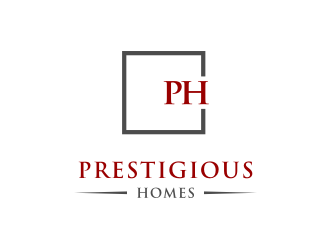 Prestigious Homes logo design by Gravity