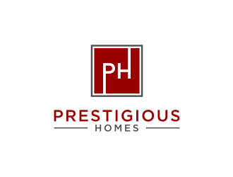 Prestigious Homes logo design by Gravity