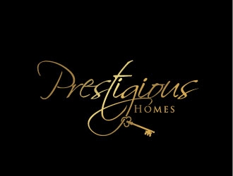 Prestigious Homes logo design by REDCROW