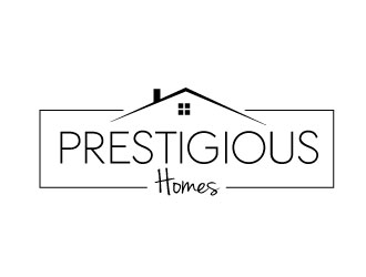 Prestigious Homes logo design by REDCROW