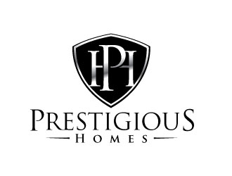 Prestigious Homes logo design by REDCROW