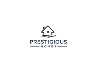 Prestigious Homes logo design by kaylee