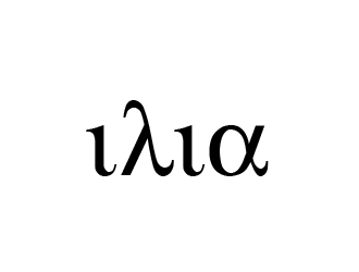 Ilia logo design by MarkindDesign