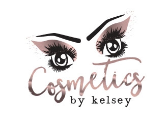 Cosmetics By kelsey logo design by designstarla