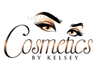 Cosmetics By kelsey logo design by shere