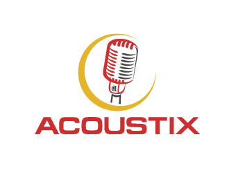 Acoustix logo design by manabendra110