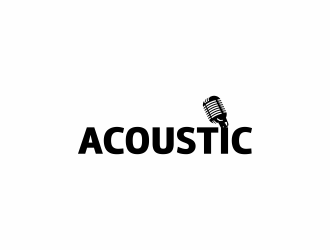 Acoustix logo design by haidar