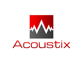 Acoustix logo design by lexipej