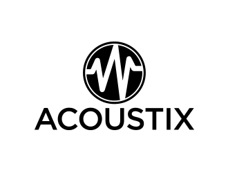 Acoustix logo design by Inlogoz