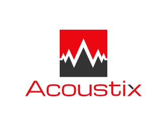 Acoustix logo design by lexipej