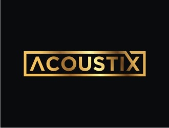 Acoustix logo design by agil