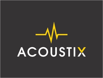 Acoustix logo design by Fear