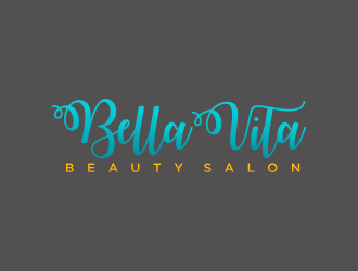 Bella Vita Beauty Salon logo design by hidro