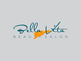 Bella Vita Beauty Salon logo design by haidar