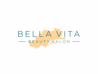 Bella Vita Beauty Salon logo design by haidar