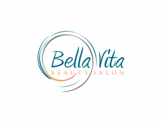 Bella Vita Beauty Salon logo design by haidar