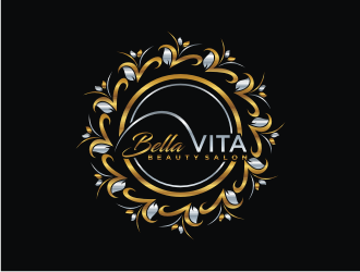 Bella Vita Beauty Salon logo design by bricton
