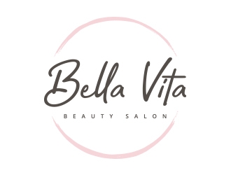 Bella Vita Beauty Salon logo design by stwebre
