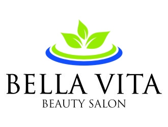 Bella Vita Beauty Salon logo design by jetzu