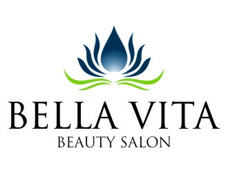 Bella Vita Beauty Salon logo design by jetzu