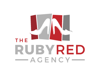 The Ruby Red Agency logo design by akilis13