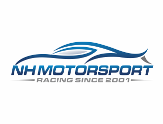 NH Motorsport logo design by hidro