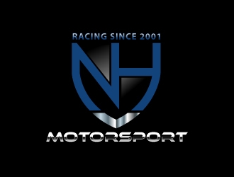 NH Motorsport logo design by uttam