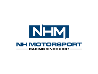 NH Motorsport logo design by mbamboex