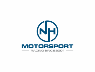 NH Motorsport logo design by haidar