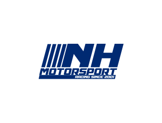 NH Motorsport logo design by beejo
