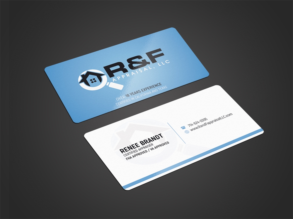 R&F Appraisal, LLC logo design by aamir