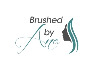 Brushed by Ana logo design by mckris