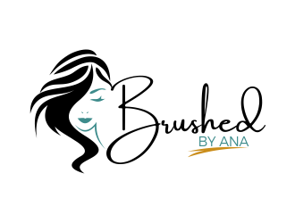 Brushed by Ana logo design by kopipanas