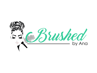 Brushed by Ana logo design by done