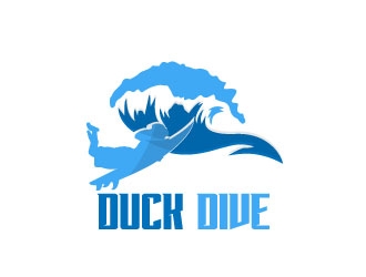duckdive logo design by samuraiXcreations