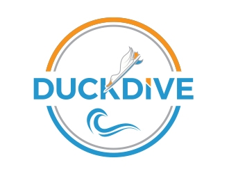 duckdive logo design by MarkindDesign