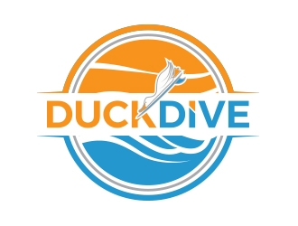 duckdive logo design by MarkindDesign