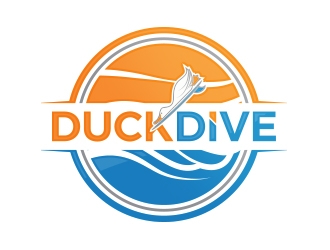 duckdive logo design by MarkindDesign