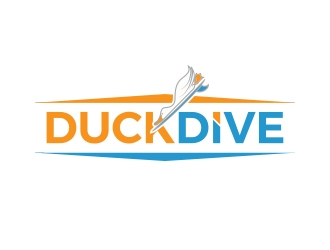 duckdive logo design by MarkindDesign