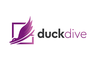 duckdive logo design by suraj_greenweb