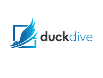duckdive logo design by suraj_greenweb