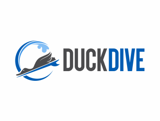 duckdive logo design by mutafailan