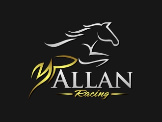 M.P Allan Racing logo design by xteel