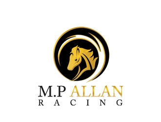 M.P Allan Racing logo design by samuraiXcreations